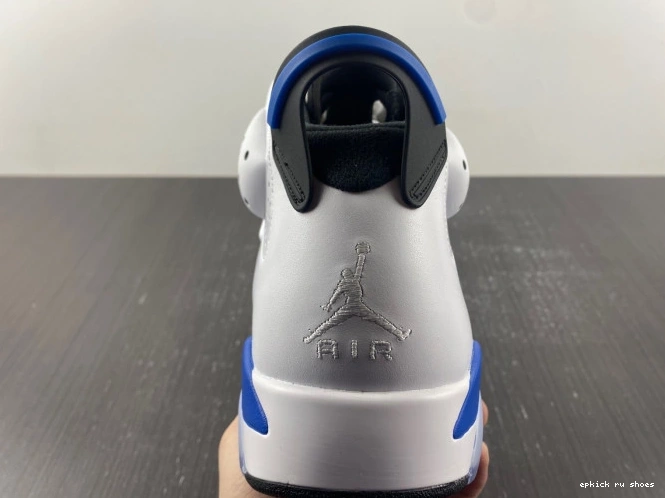 Cheap Blue Retro Air Sport 6 (2014) 384664-107 Jordan 0716